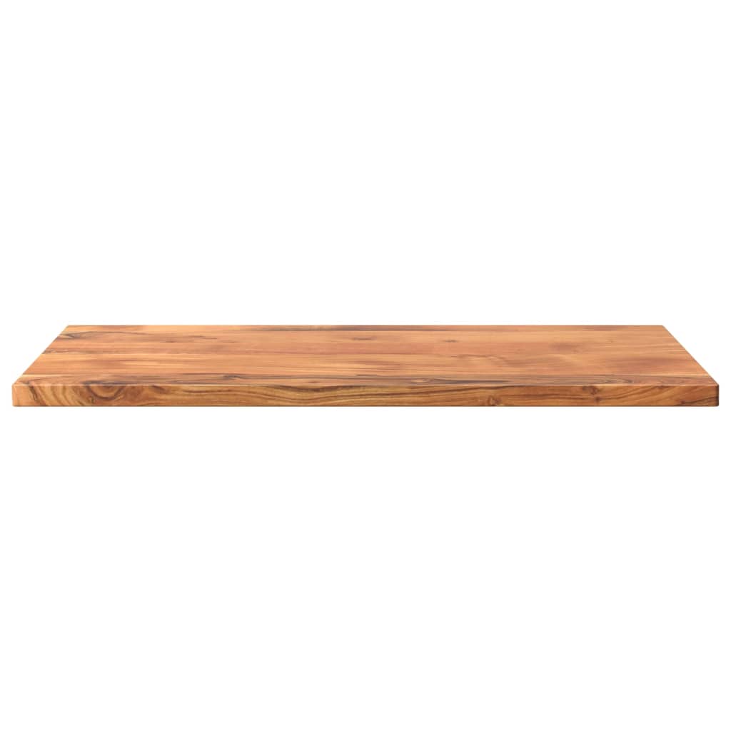 Dessus de table 80x60x3,8 cm rectangulaire bois massif d'acacia - XIOS