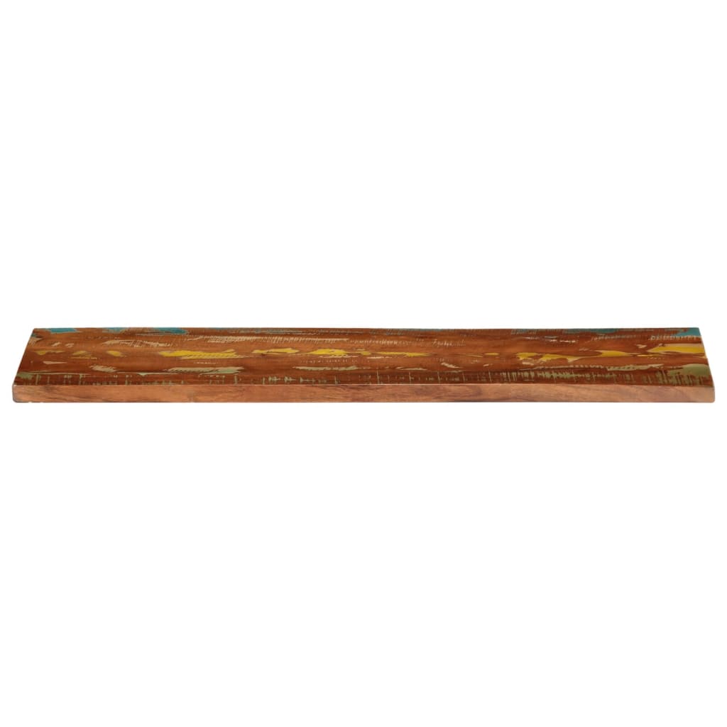 Dessus de table 120x30x2,5cm rectangulaire bois massif récupéré - XIOS