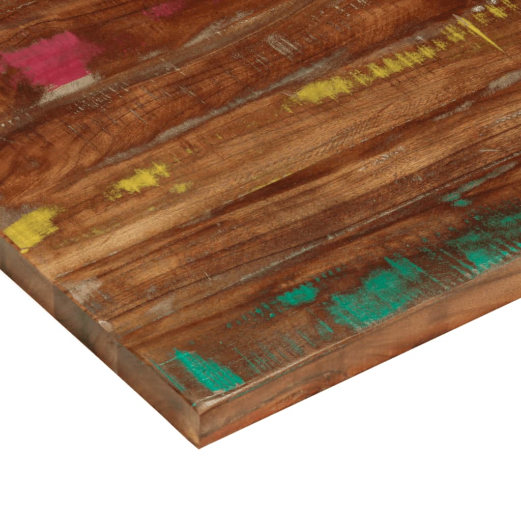Dessus de table 160x50x2,5cm rectangulaire bois massif récupéré - XIOS