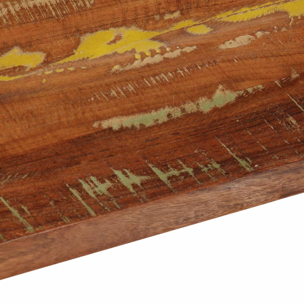 Dessus de table 160x30x3,8cm rectangulaire bois massif récupéré - XIOS