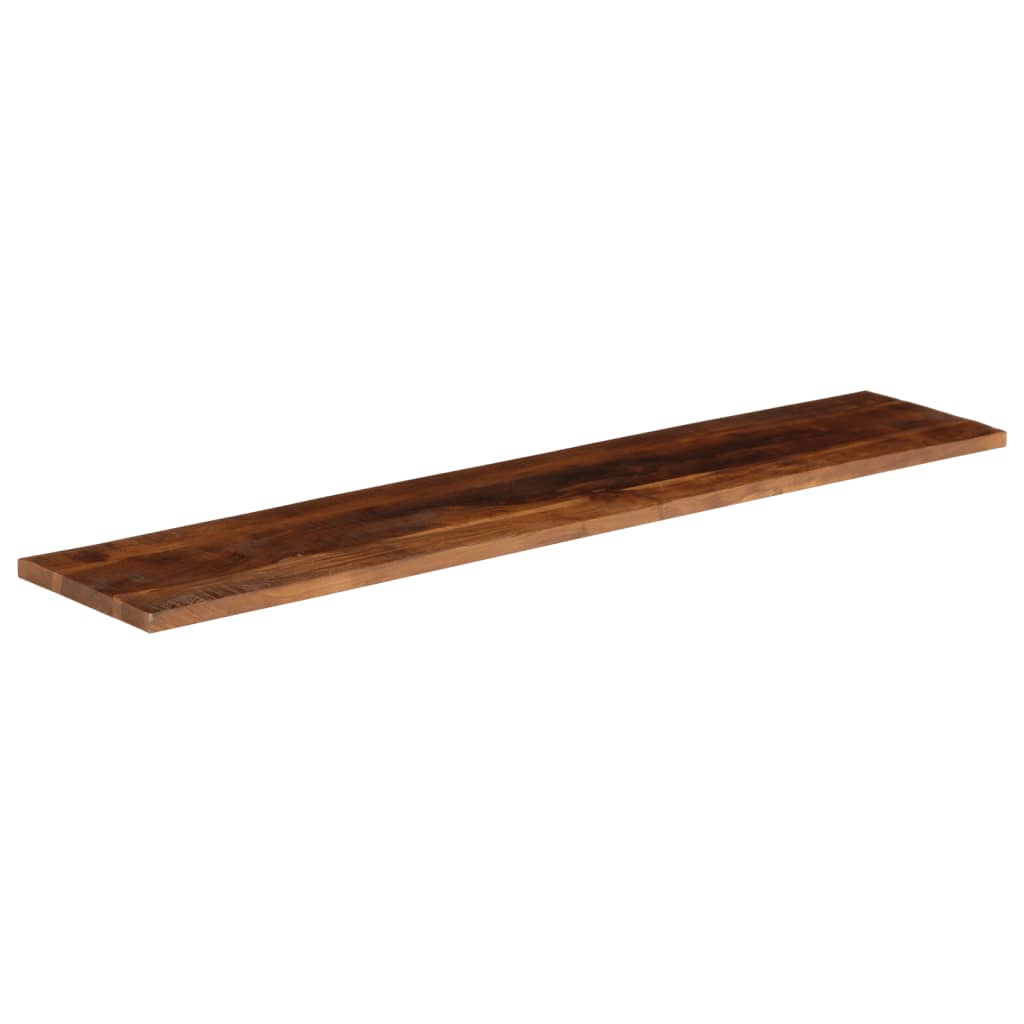 Dessus de table 140x40x2,5cm rectangulaire bois massif récupéré - XIOS