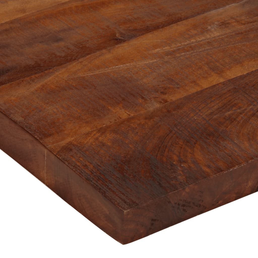 Dessus de table 80x80x2,5 cm carré bois massif de récupération - XIOS