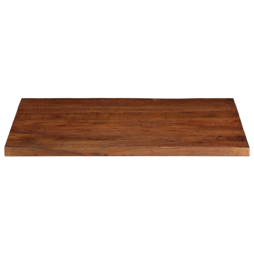 Dessus de table 90x80x2,5 cm rectangulaire bois massif récupéré