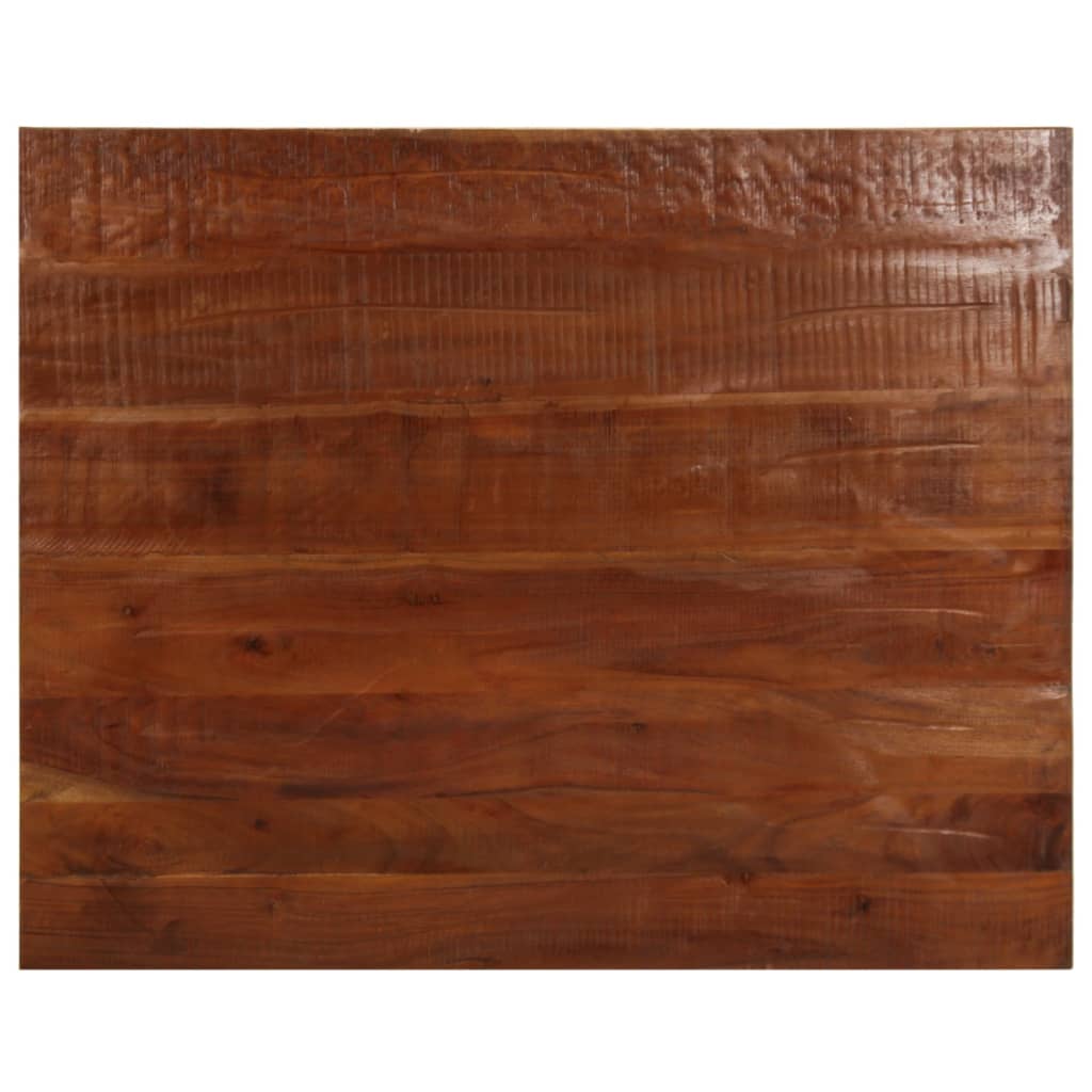 Dessus de table 110x80x2,5cm rectangulaire bois massif récupéré - XIOS