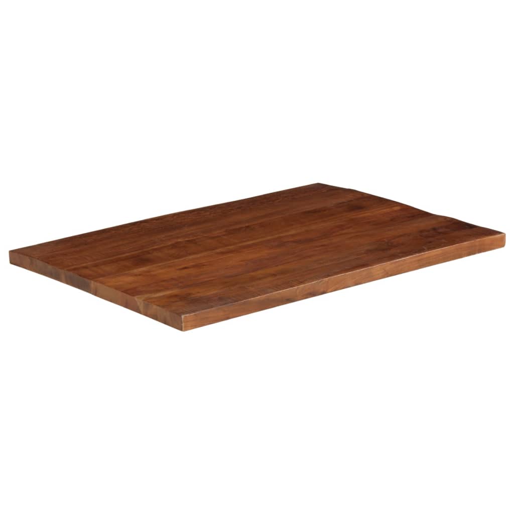 Dessus de table 110x80x2,5cm rectangulaire bois massif récupéré - XIOS