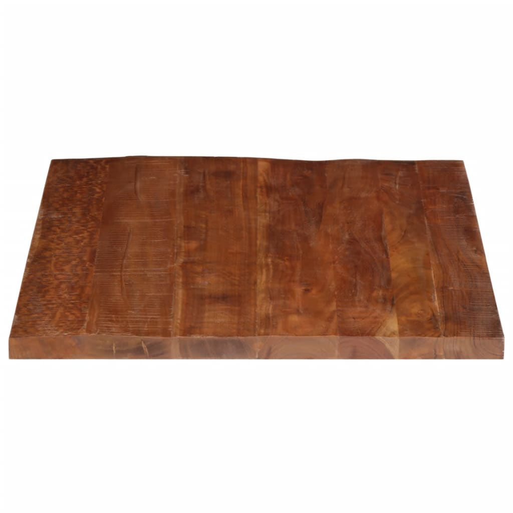 Dessus de table 110x80x2,5cm rectangulaire bois massif récupéré - XIOS