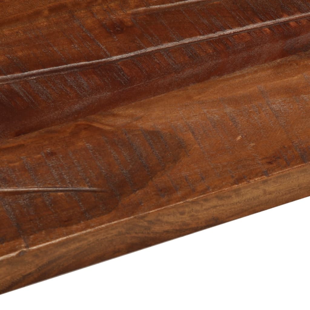 Dessus de table 110x80x2,5cm rectangulaire bois massif récupéré - XIOS