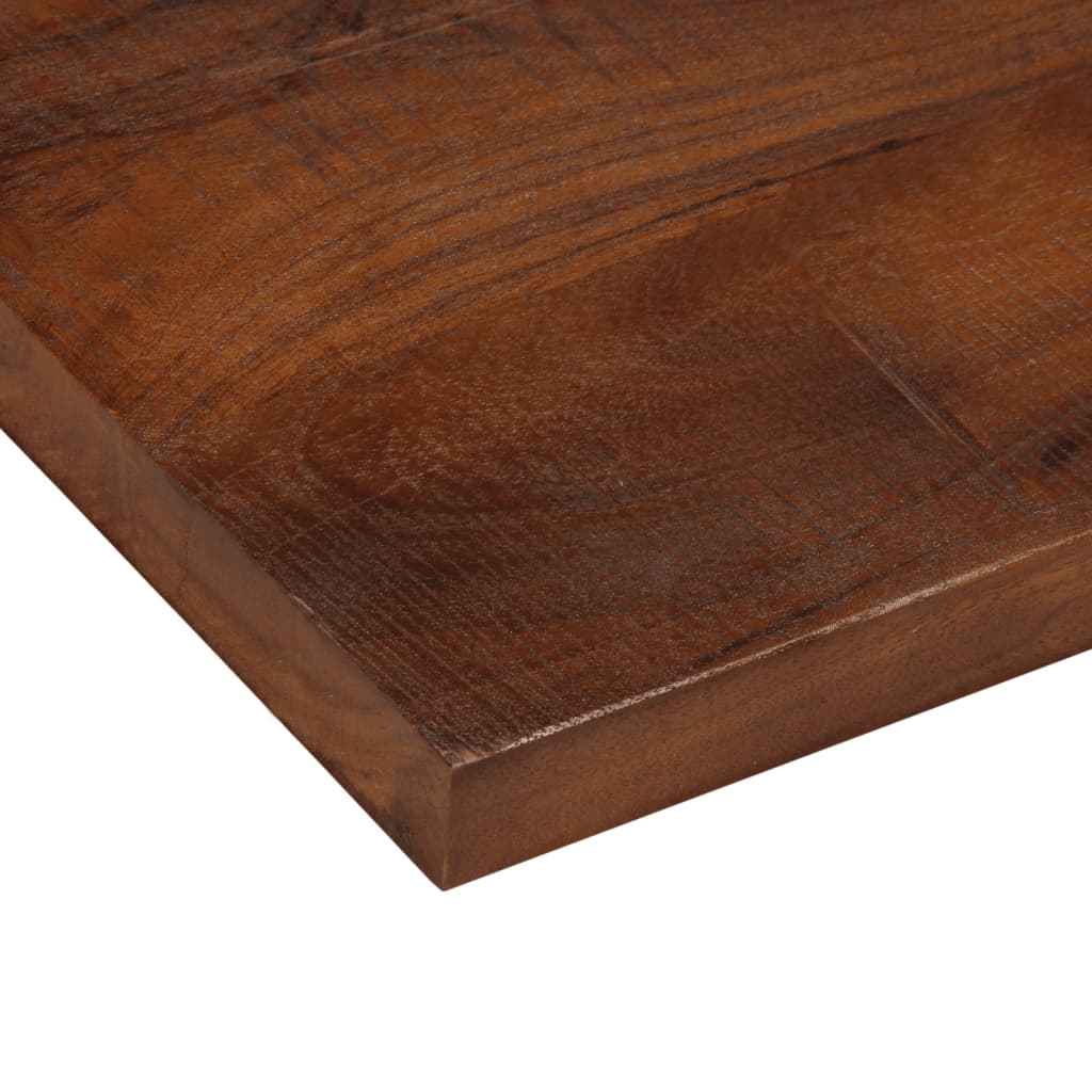 Dessus de table 90x30x3,8 cm rectangulaire bois massif récupéré - XIOS