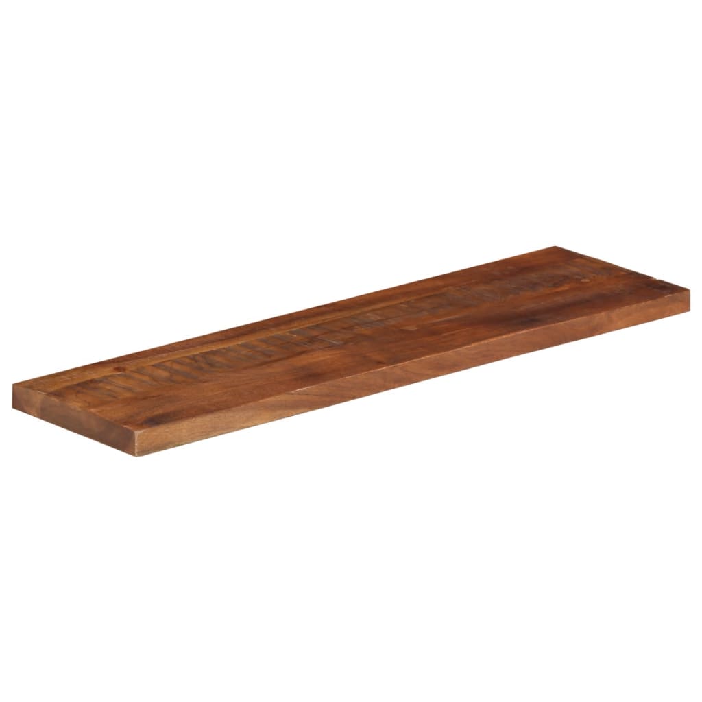 Dessus de table 100x40x3,8cm rectangulaire bois massif récupéré