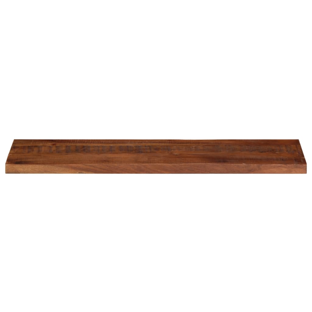 Dessus de table 100x40x3,8cm rectangulaire bois massif récupéré