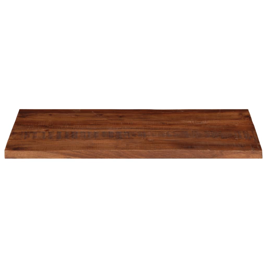 Dessus de table 120x50x3,8cm rectangulaire bois massif récupéré - XIOS