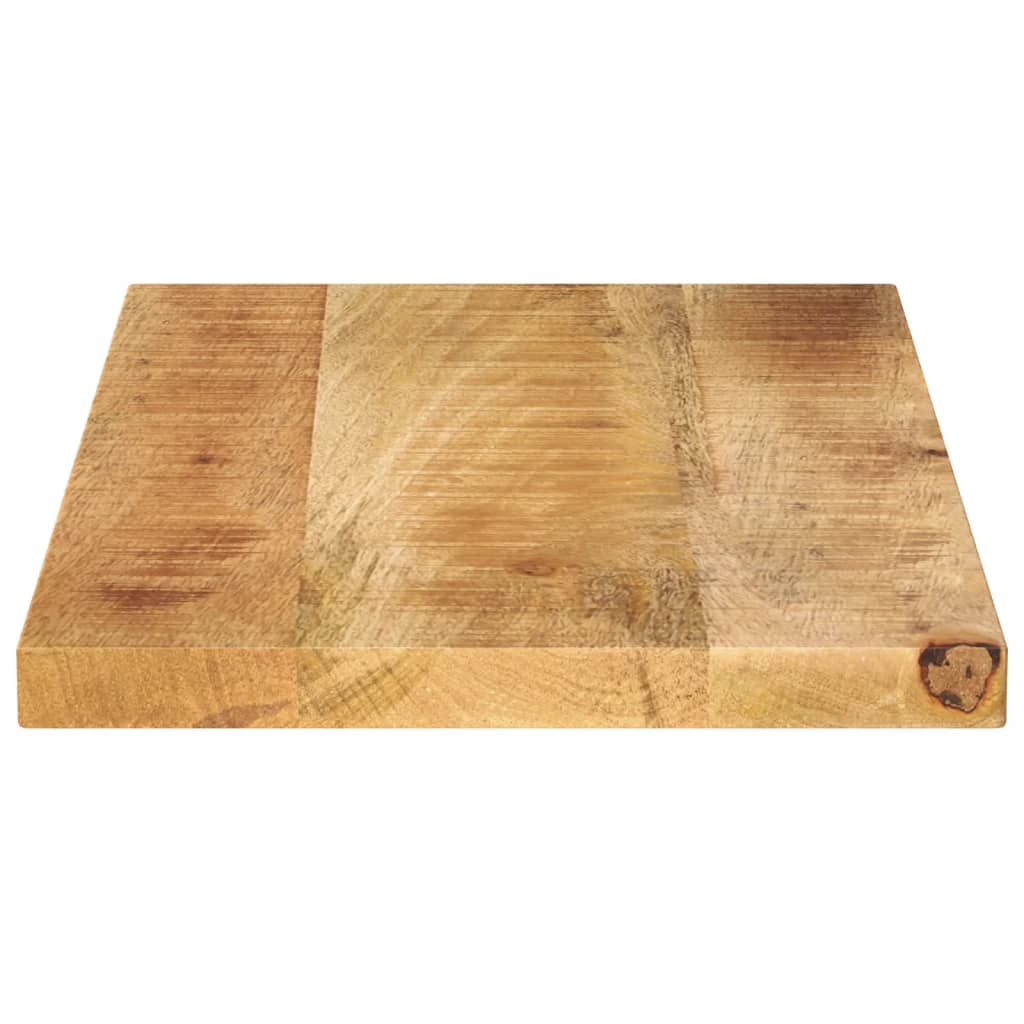Dessus de table rectangulaire bois massif manguier brut - XIOS
