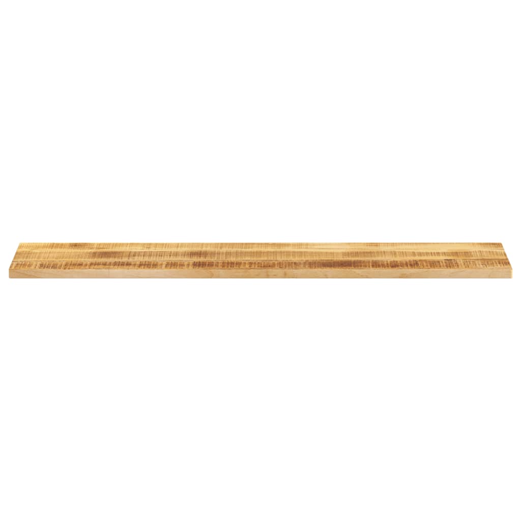 Dessus de table rectangulaire bois massif de manguier brut - XIOS