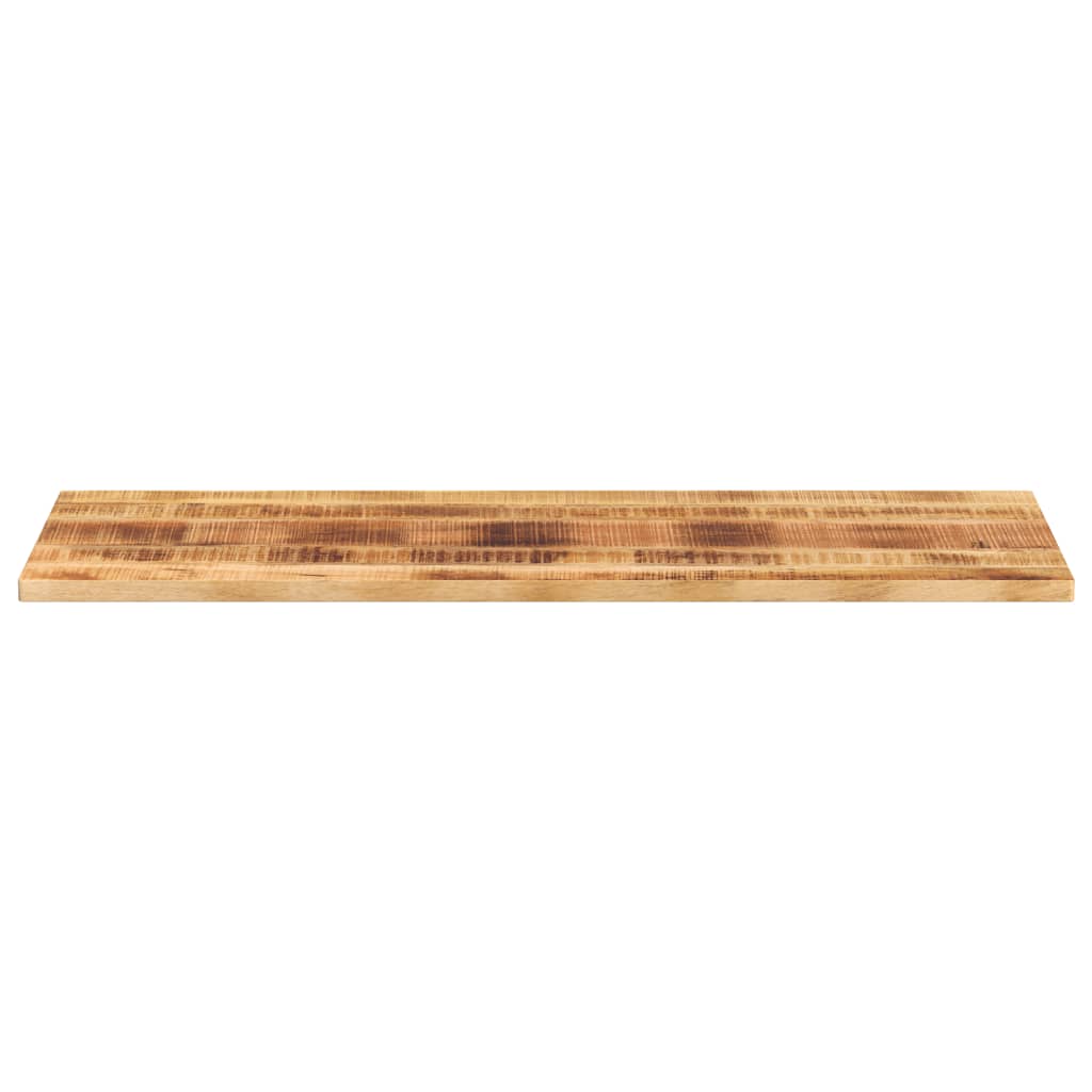 Dessus de table rectangulaire bois massif de manguier brut - XIOS