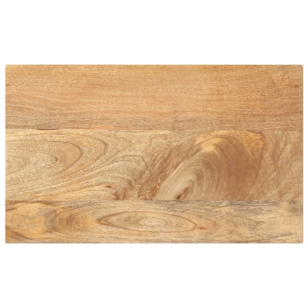 Dessus de table 60x20x2,5 cm rectangulaire bois massif manguier - XIOS
