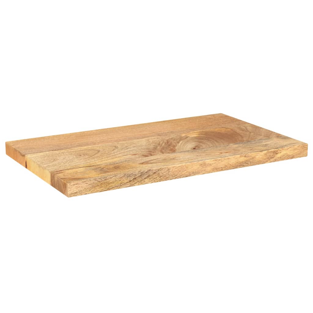 Dessus de table 60x30x2,5 cm rectangulaire bois massif manguier - XIOS