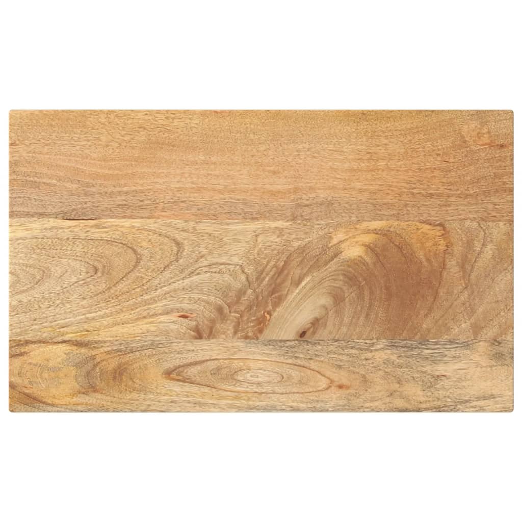 Dessus de table 50x40x2,5 cm rectangulaire bois massif manguier - XIOS