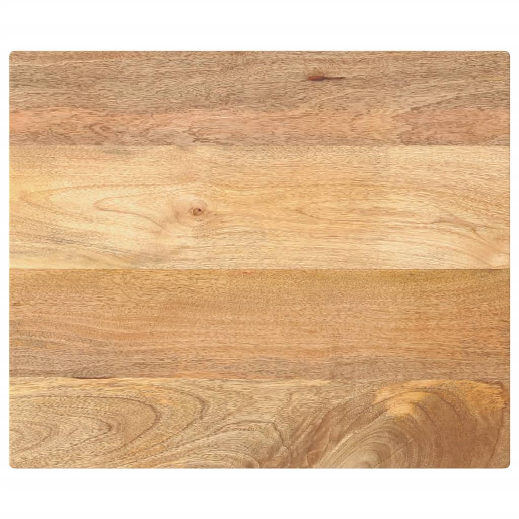 Dessus de table 60x50x2,5 cm rectangulaire bois massif manguier - XIOS