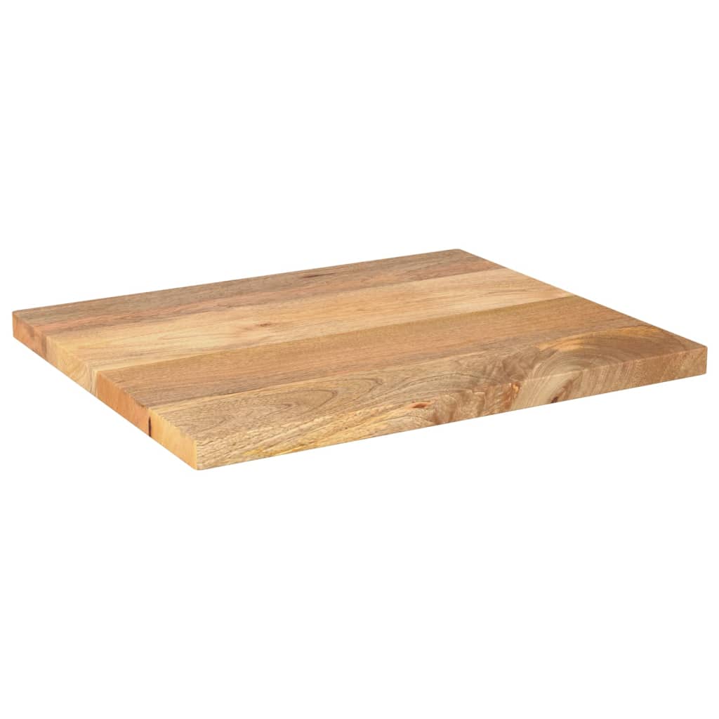 Dessus de table 60x50x2,5 cm rectangulaire bois massif manguier - XIOS