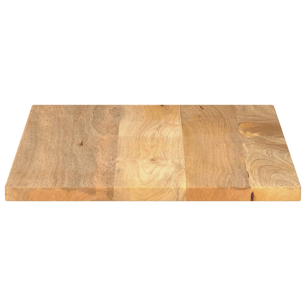 Dessus de table 80x50x2,5 cm rectangulaire bois massif manguier - XIOS