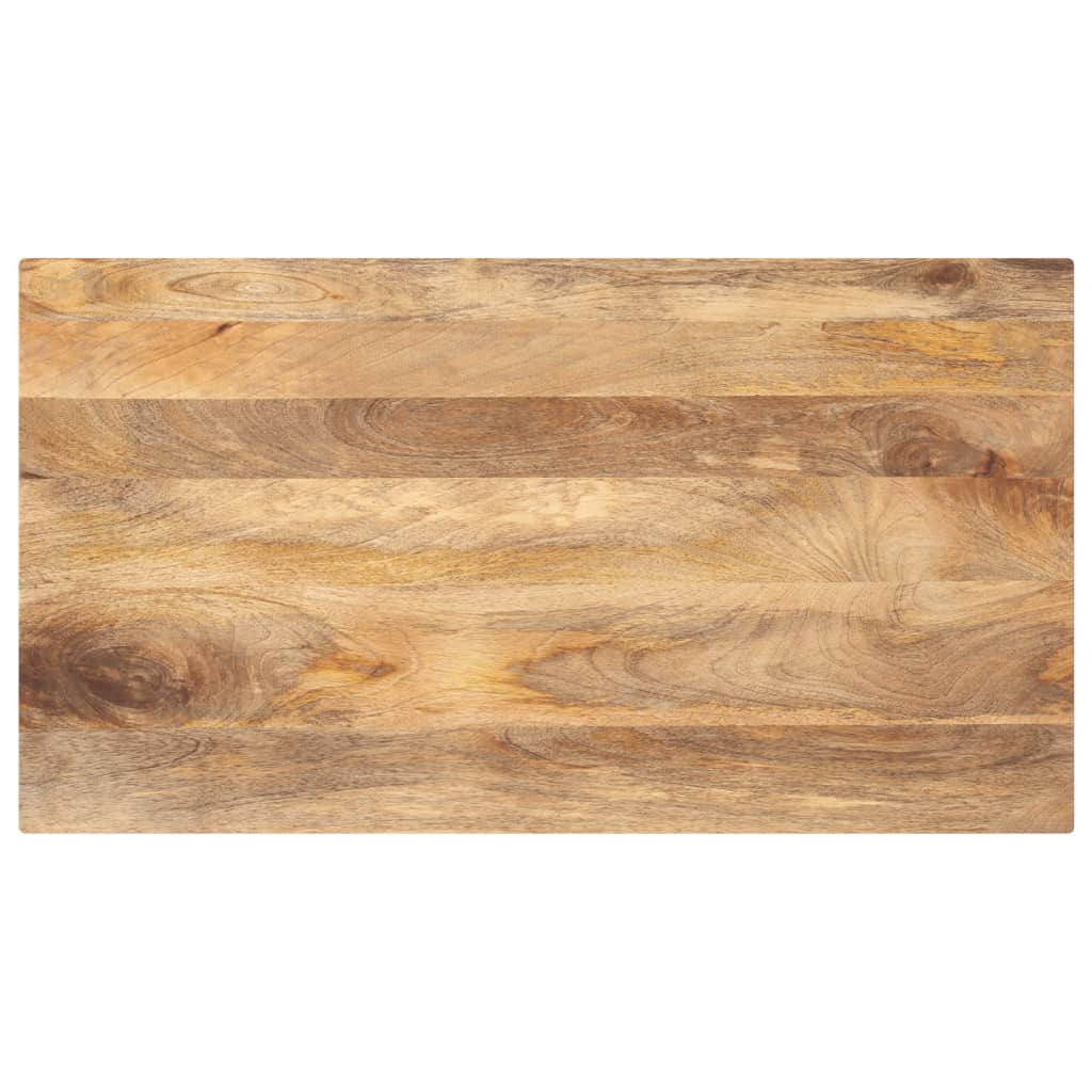 Dessus de table 120x50x2,5cm rectangulaire bois massif manguier - XIOS