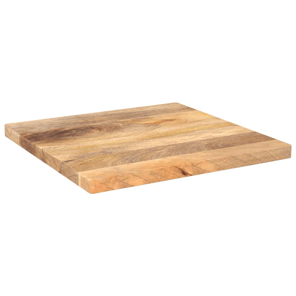 Dessus de table 60x60x2,5 cm carré bois massif manguier - XIOS