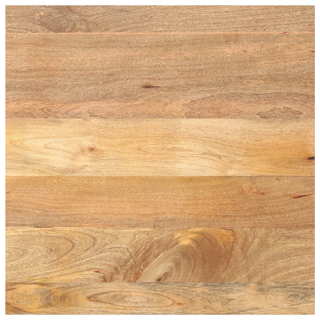 Dessus de table 80x80x2,5 cm carré bois massif de manguier - XIOS