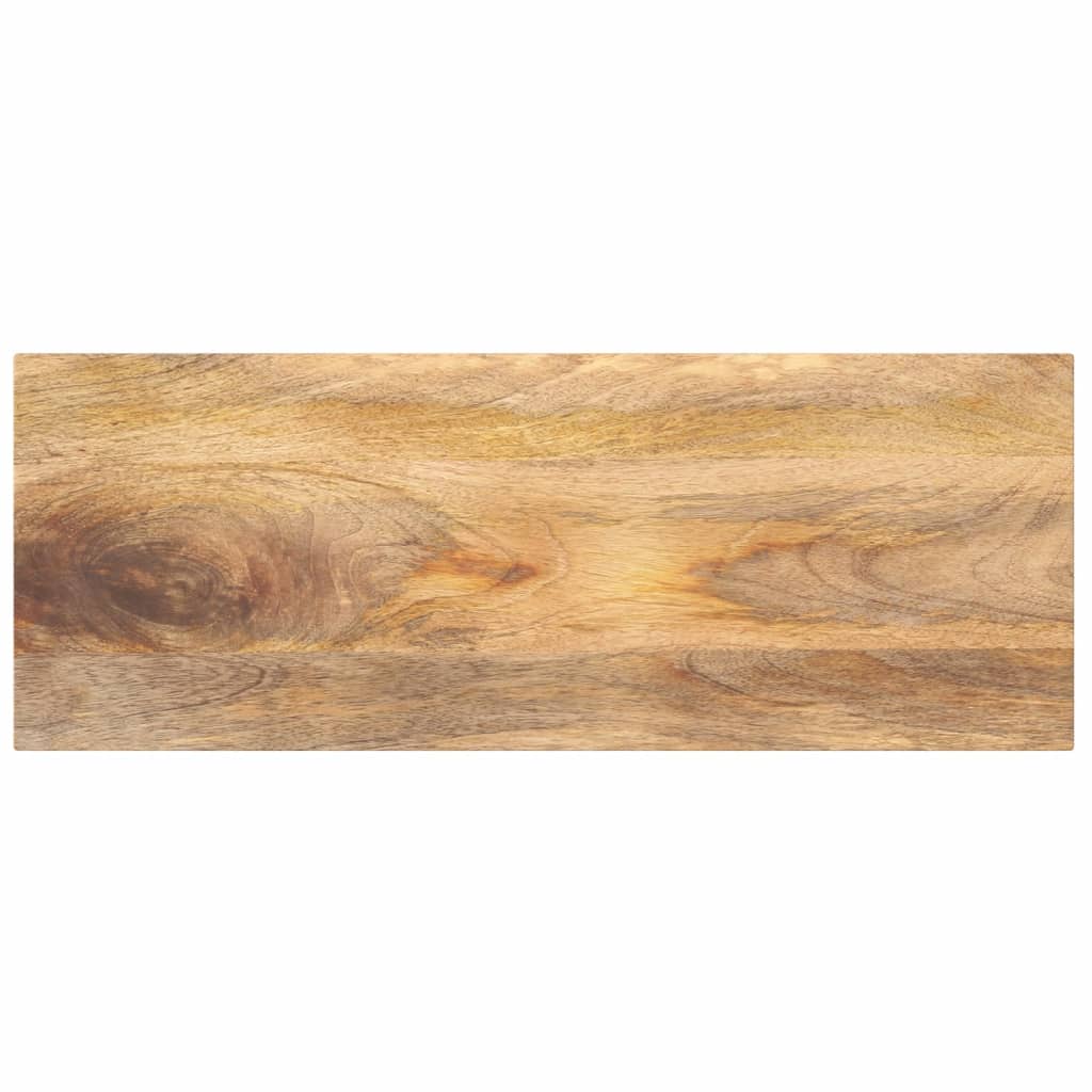 Dessus de table 80x30x3,8 cm rectangulaire bois massif manguier - XIOS