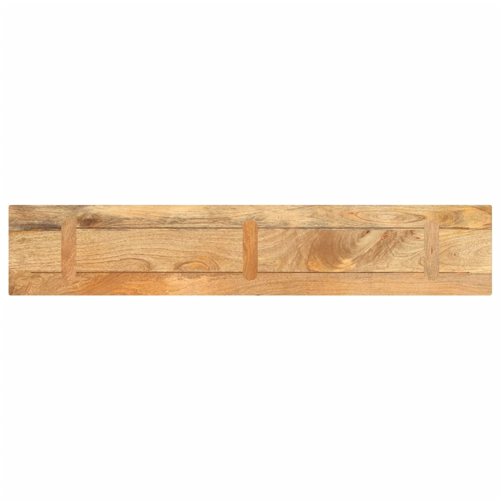 Dessus de table 180x30x3,8cm rectangulaire bois massif manguier - XIOS