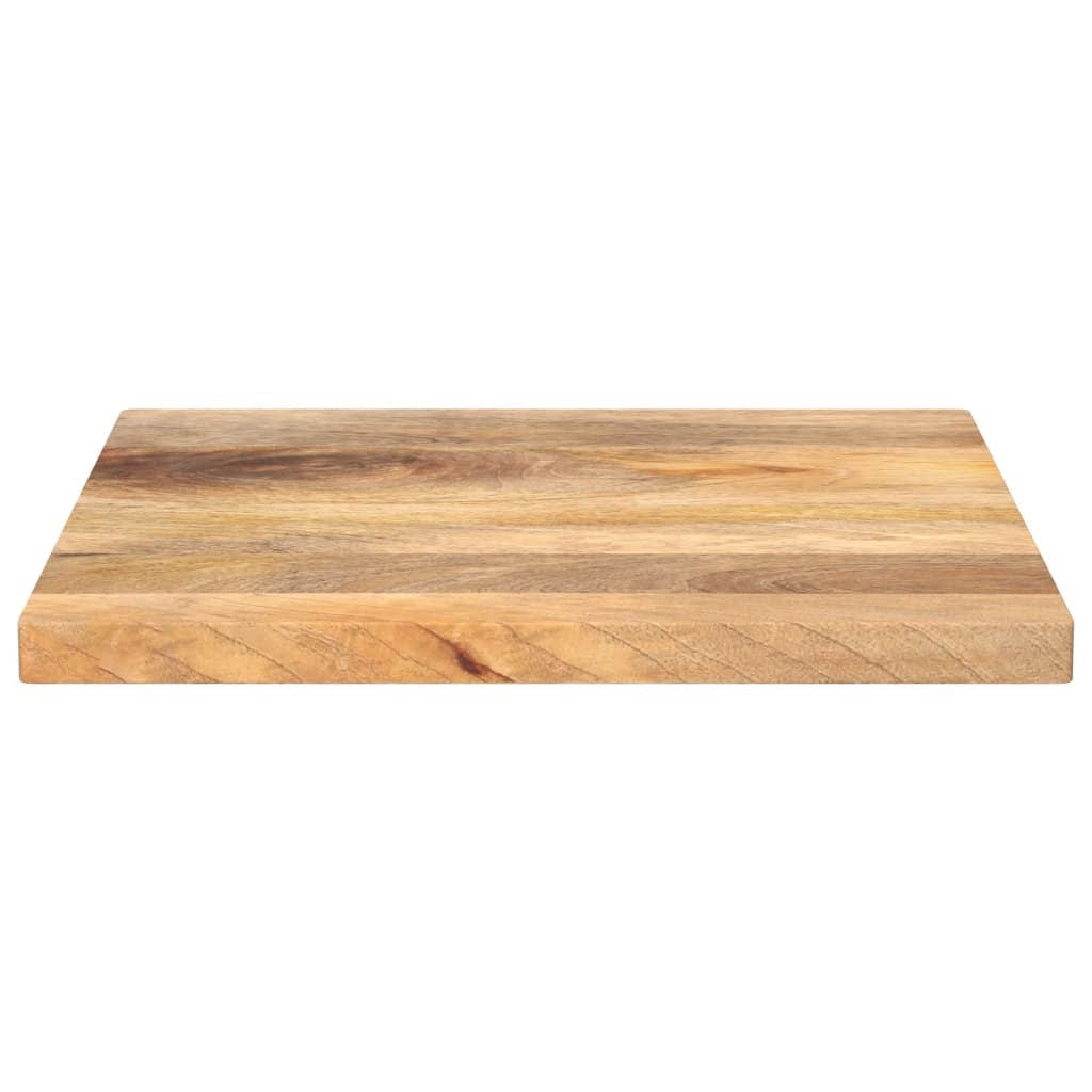 Dessus de table 40x40x3,8 cm carré bois massif manguier - XIOS