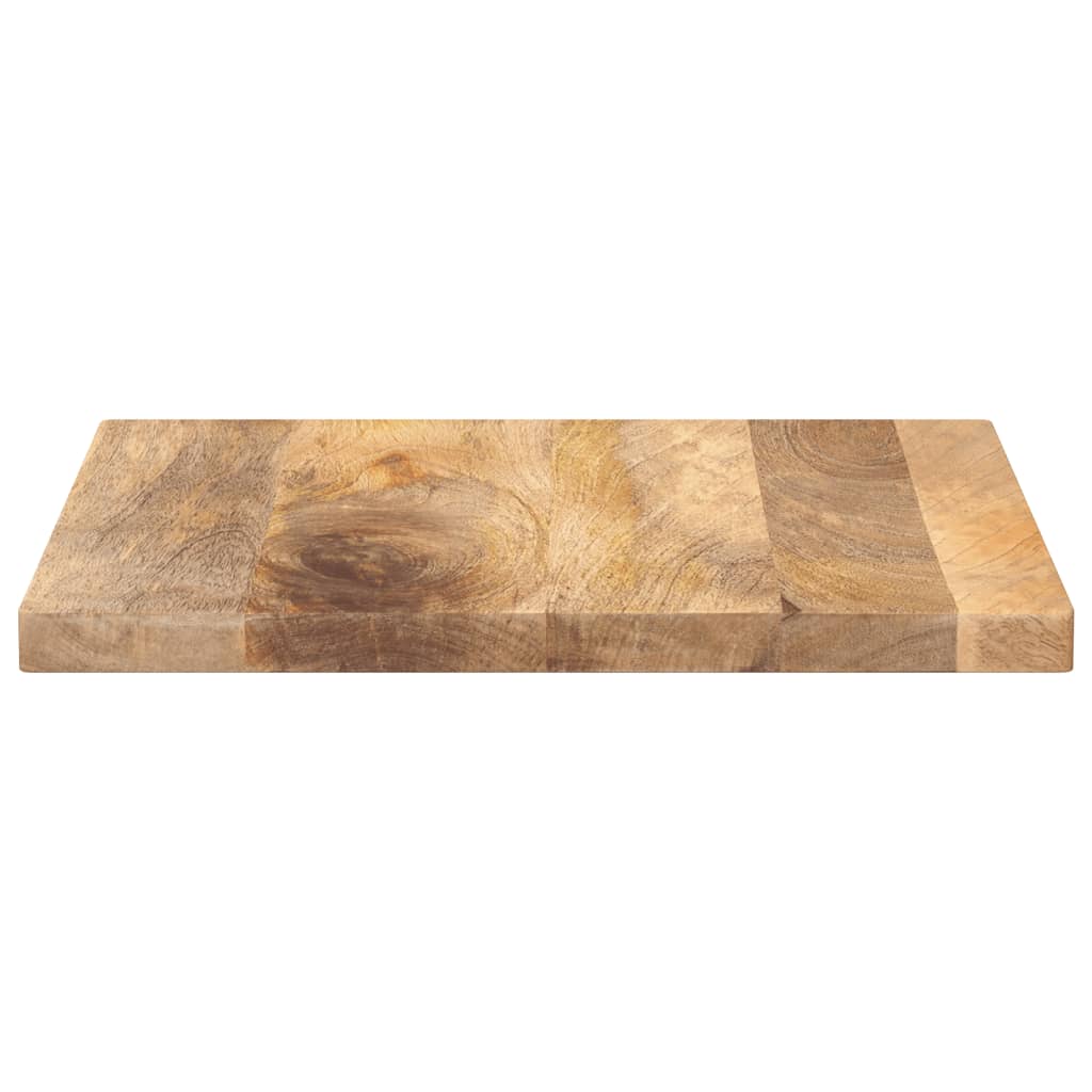 Dessus de table 40x40x3,8 cm carré bois massif manguier - XIOS