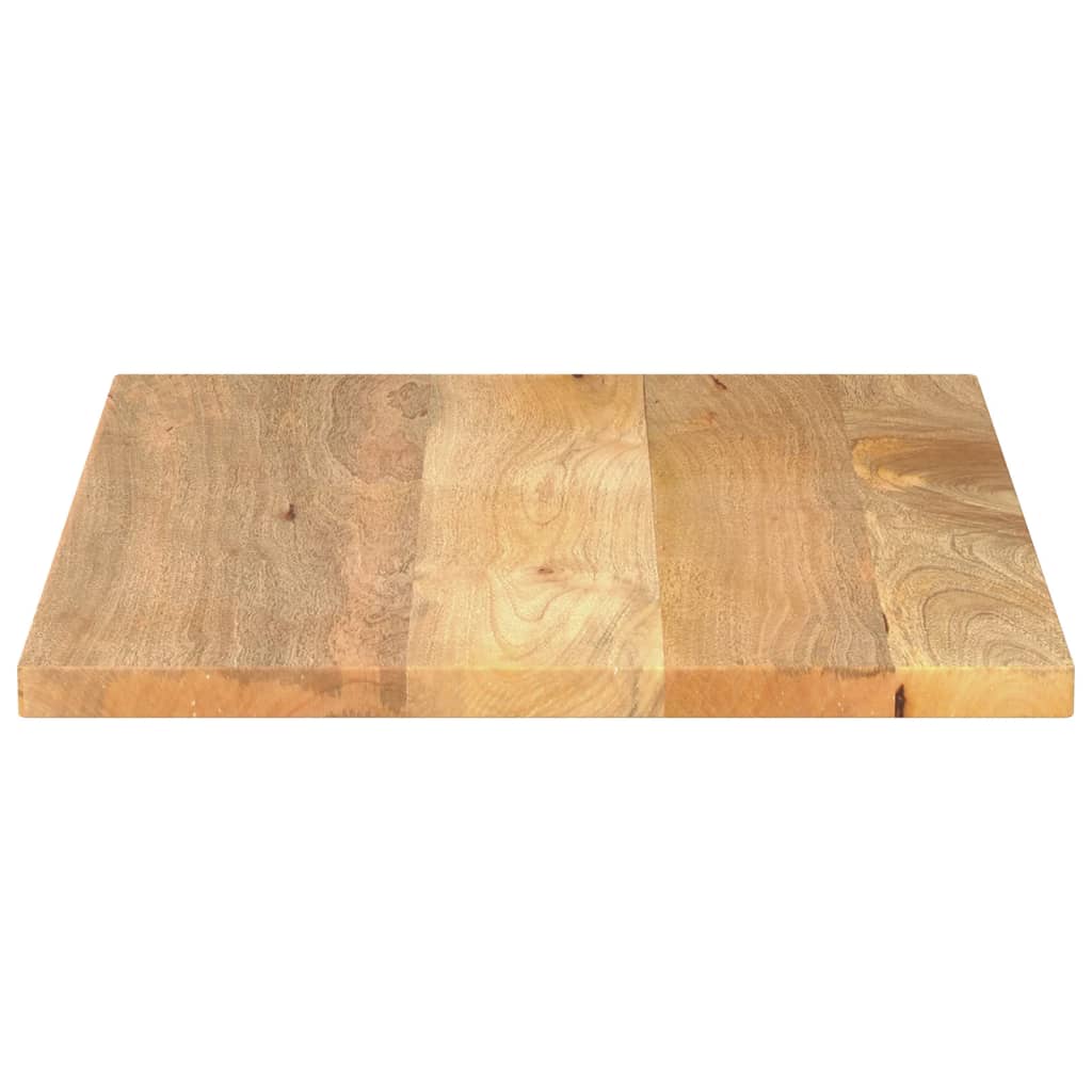 Dessus de table 80x60x3,8 cm rectangulaire bois massif manguier - XIOS