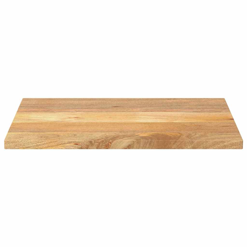 Dessus de table 90x60x3,8 cm rectangulaire bois massif manguier - XIOS
