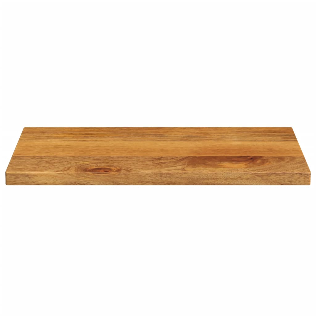 Dessus de table 50x20x2,5 cm rectangulaire bois massif manguier - XIOS