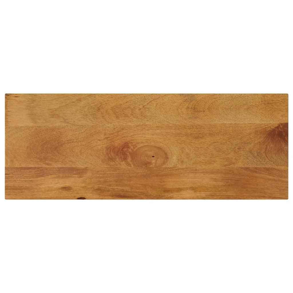 Dessus de table 70x30x2,5 cm rectangulaire bois massif manguier - XIOS