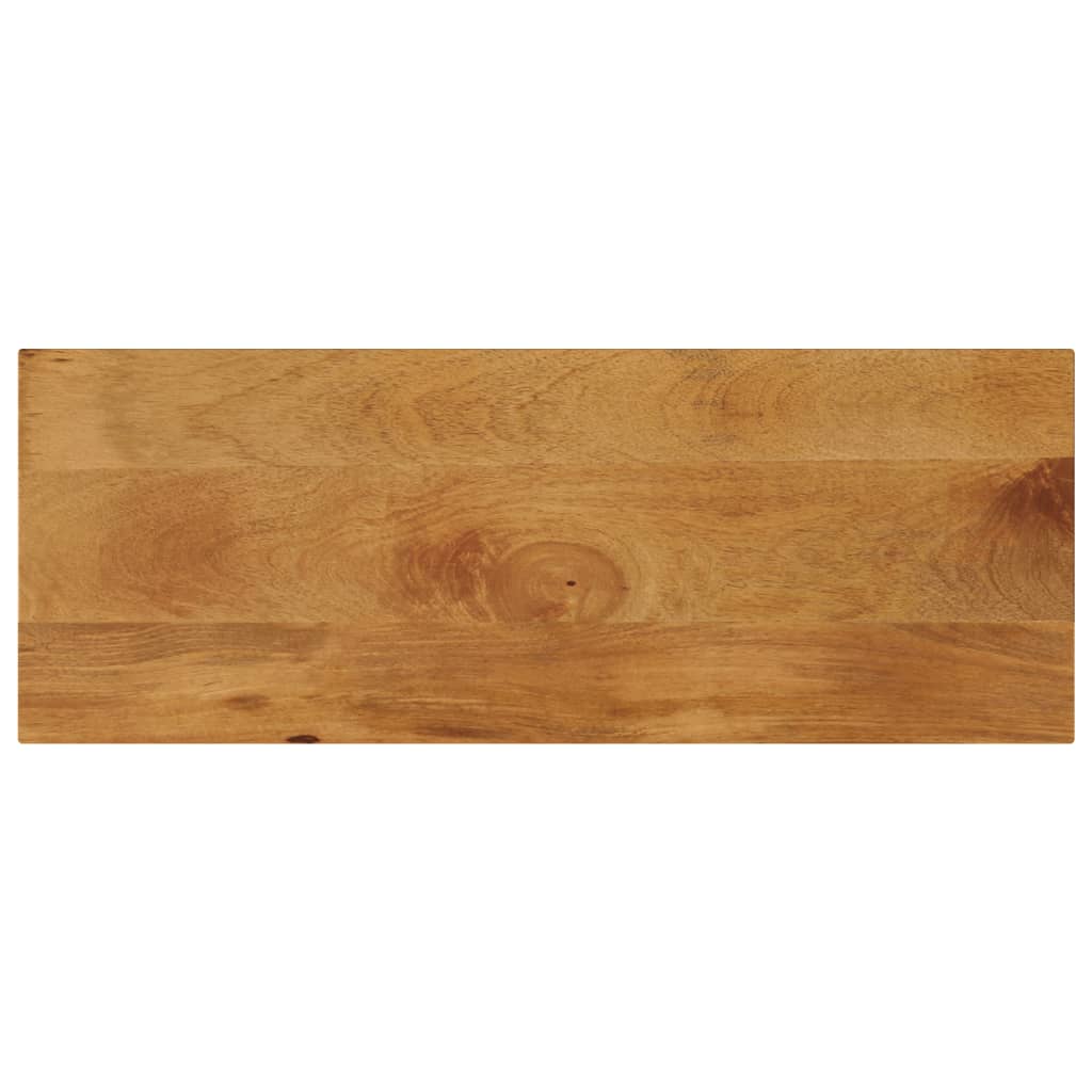 Dessus de table 90x40x2,5 cm rectangulaire bois massif manguier - XIOS