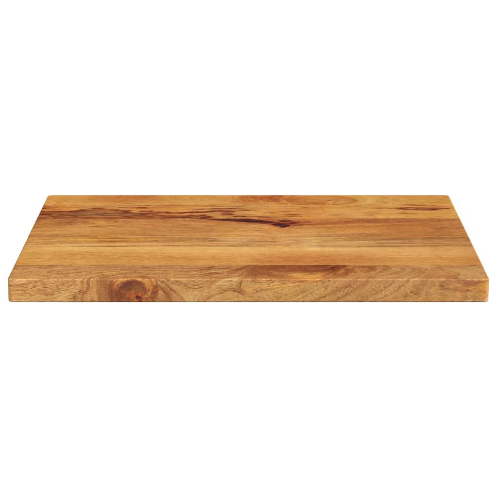 Dessus de table 60x50x2,5 cm rectangulaire bois massif manguier - XIOS