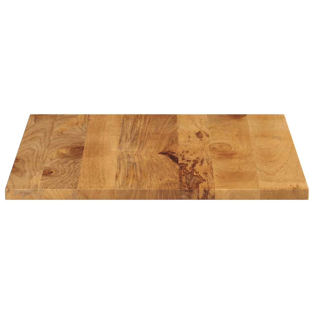 Dessus de table 80x80x2,5 cm carré bois massif de manguier - XIOS