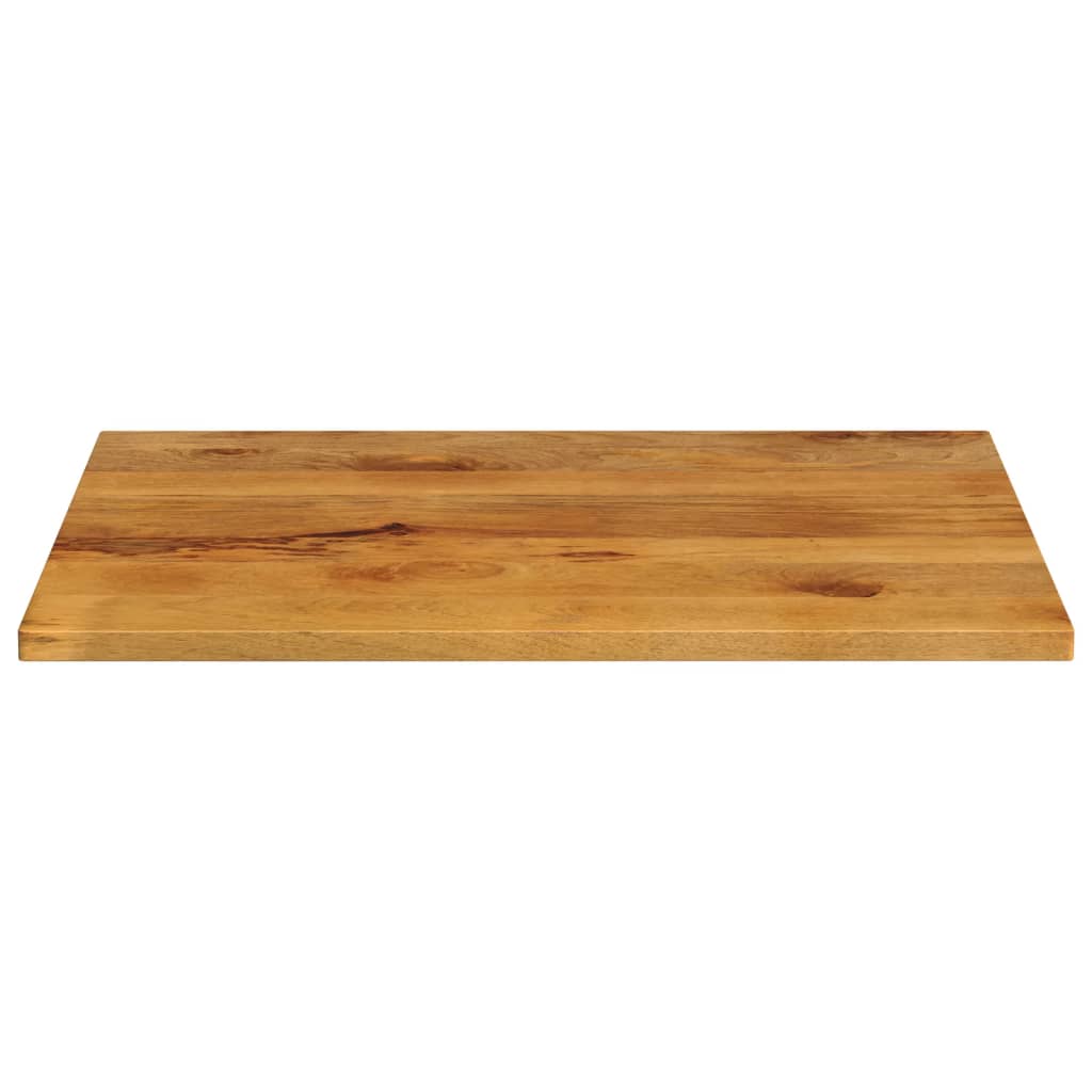 Dessus de table 90x80x2,5 cm rectangulaire bois massif manguier - XIOS
