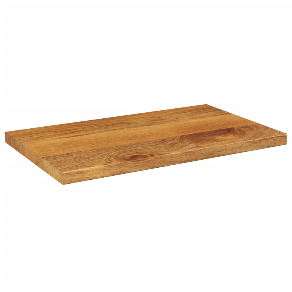Dessus de table 50x20x3,8 cm rectangulaire bois massif manguier Plateaux de table vidaXL