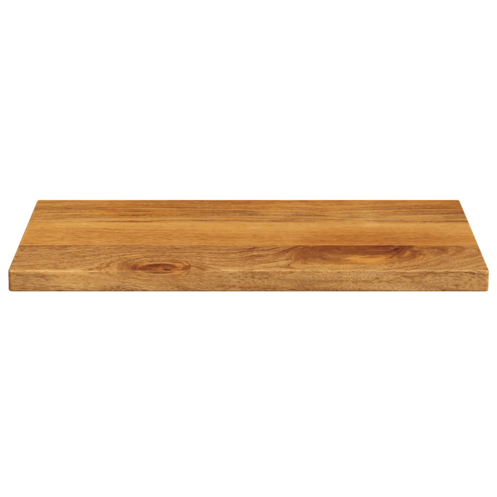 Dessus de table 60x20x3,8 cm rectangulaire bois massif manguier - XIOS