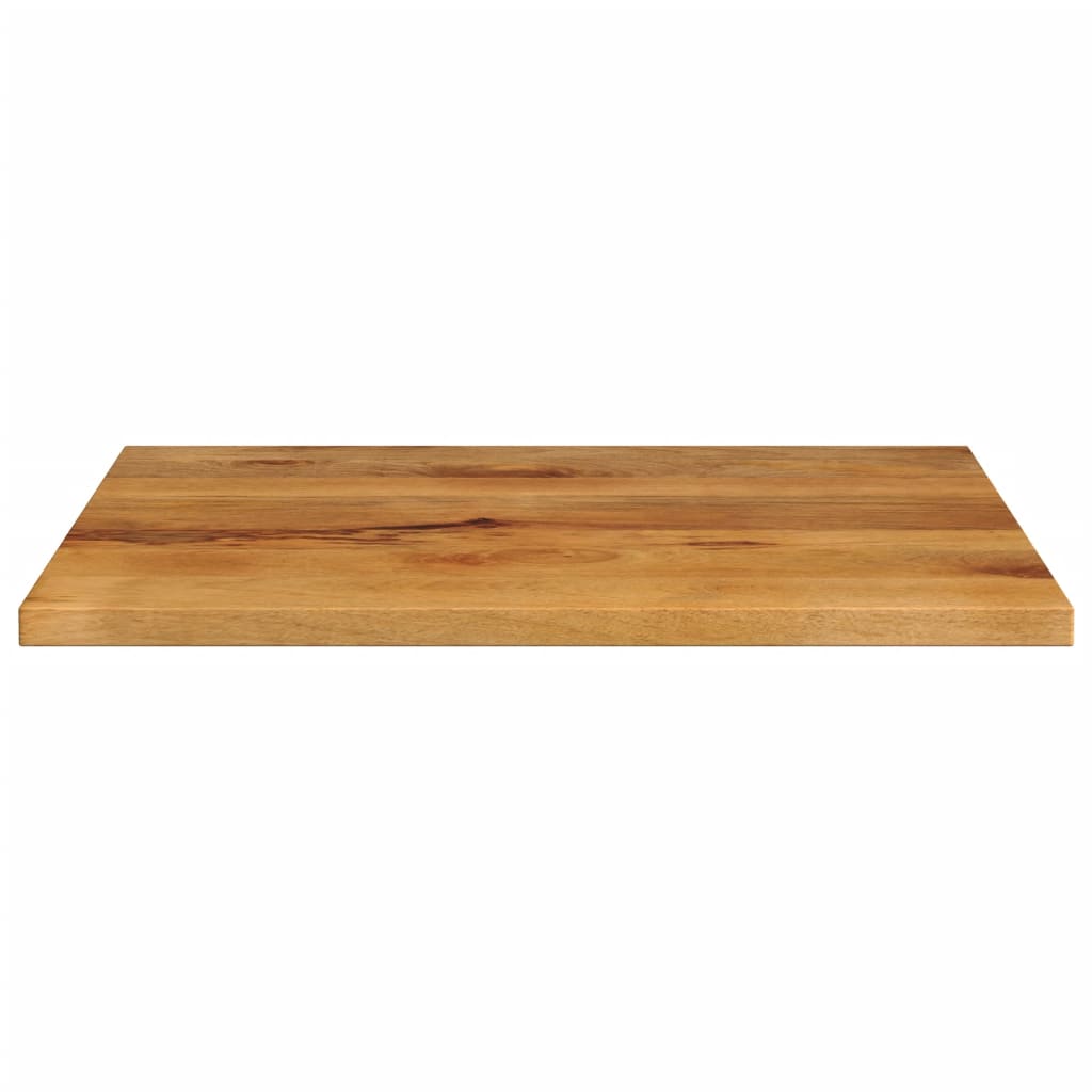 Dessus de table 70x70x3,8 cm carré bois massif manguier - XIOS