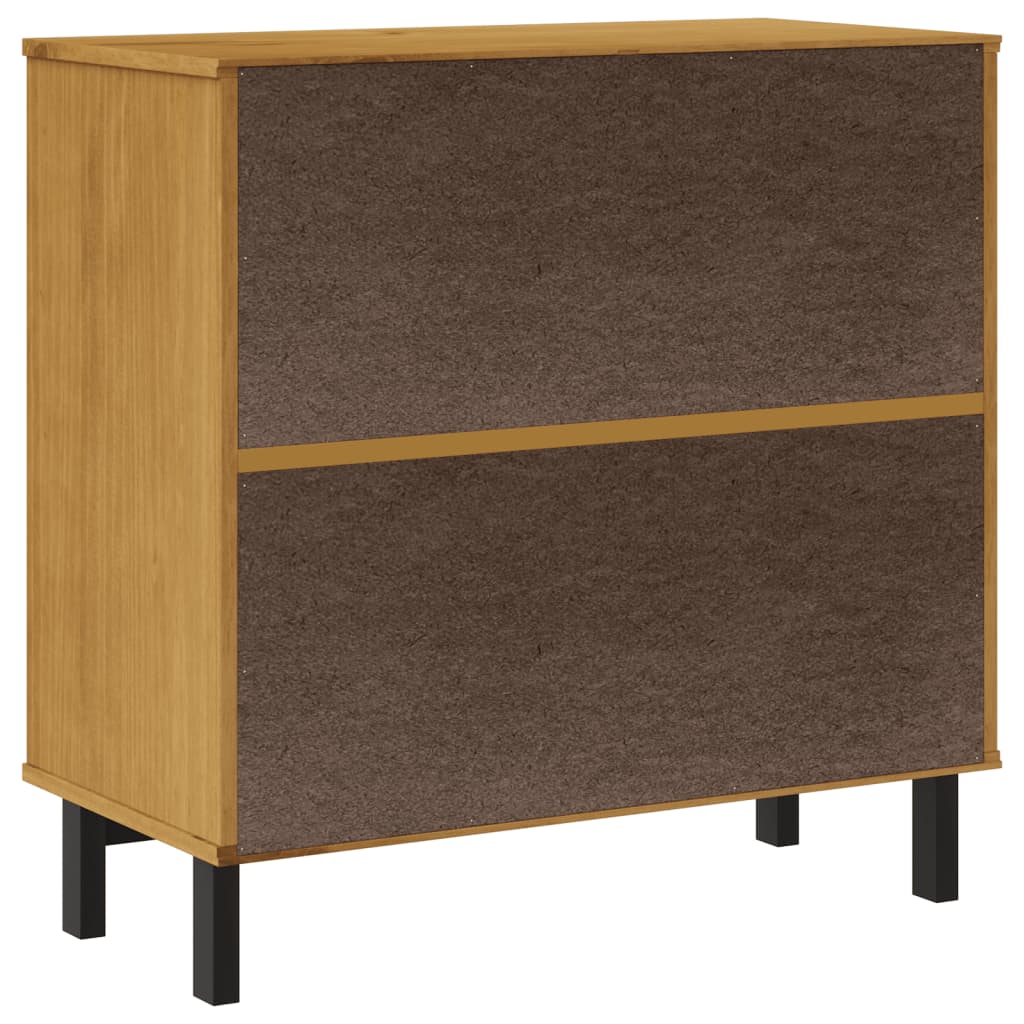 Commode FLAM 80x40x80 cm bois de pin massif - XIOS