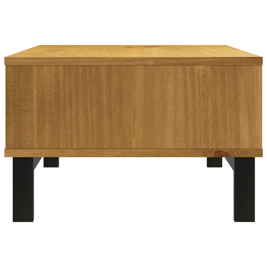 Table basse FLAM 100x50x32,5 cm bois de pin massif - XIOS