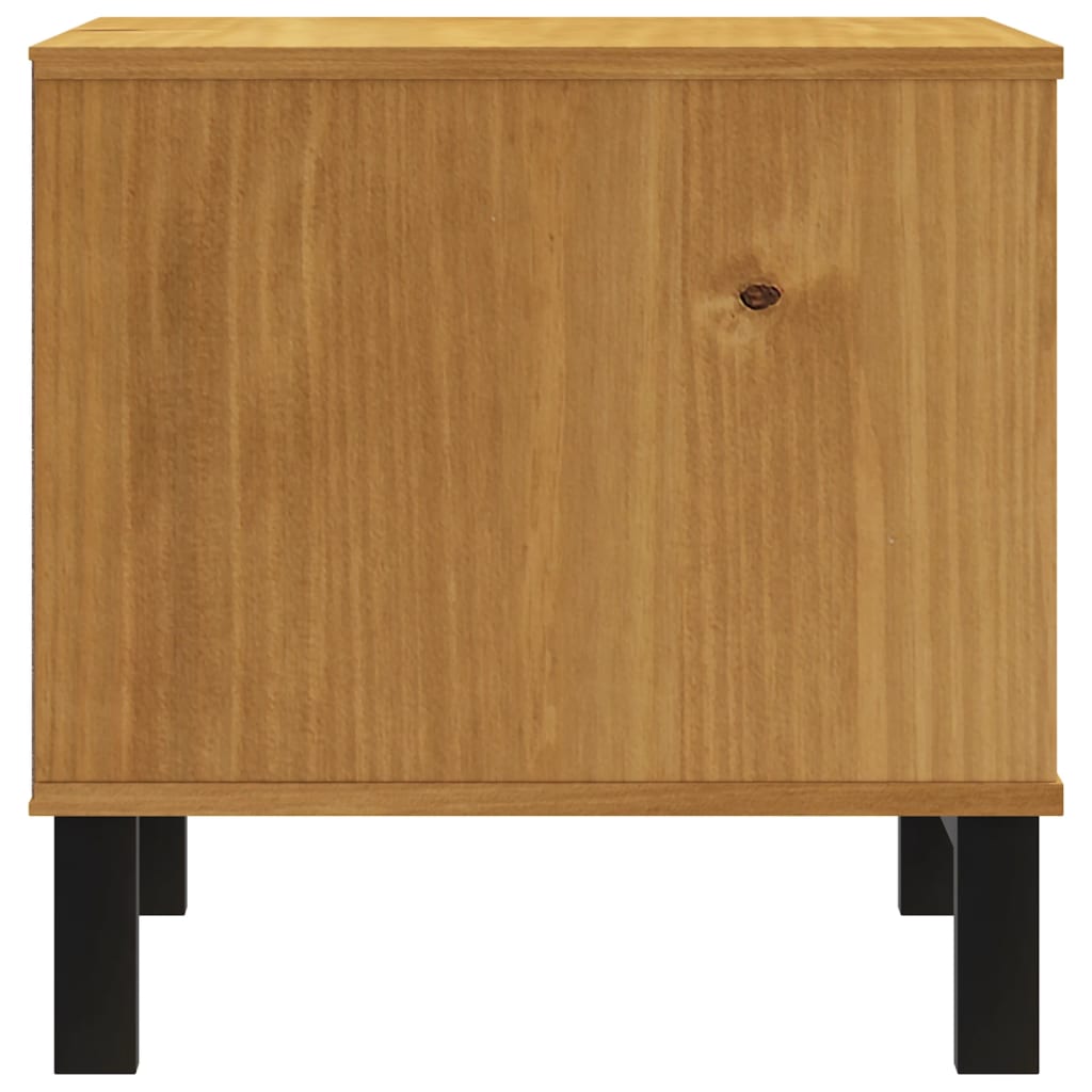 Table d'appoint FLAM 50x50x50 cm bois de pin massif - XIOS