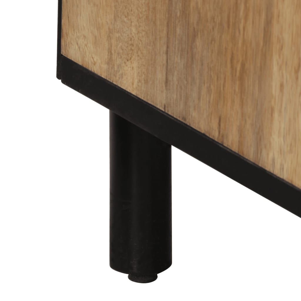 Armoire latérale 60x33x75 cm bois massif de manguier - XIOS