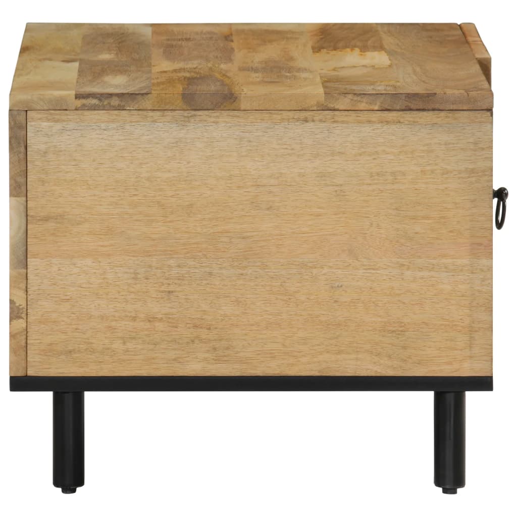 Table basse 80x50x40 cm bois de manguier massif - XIOS