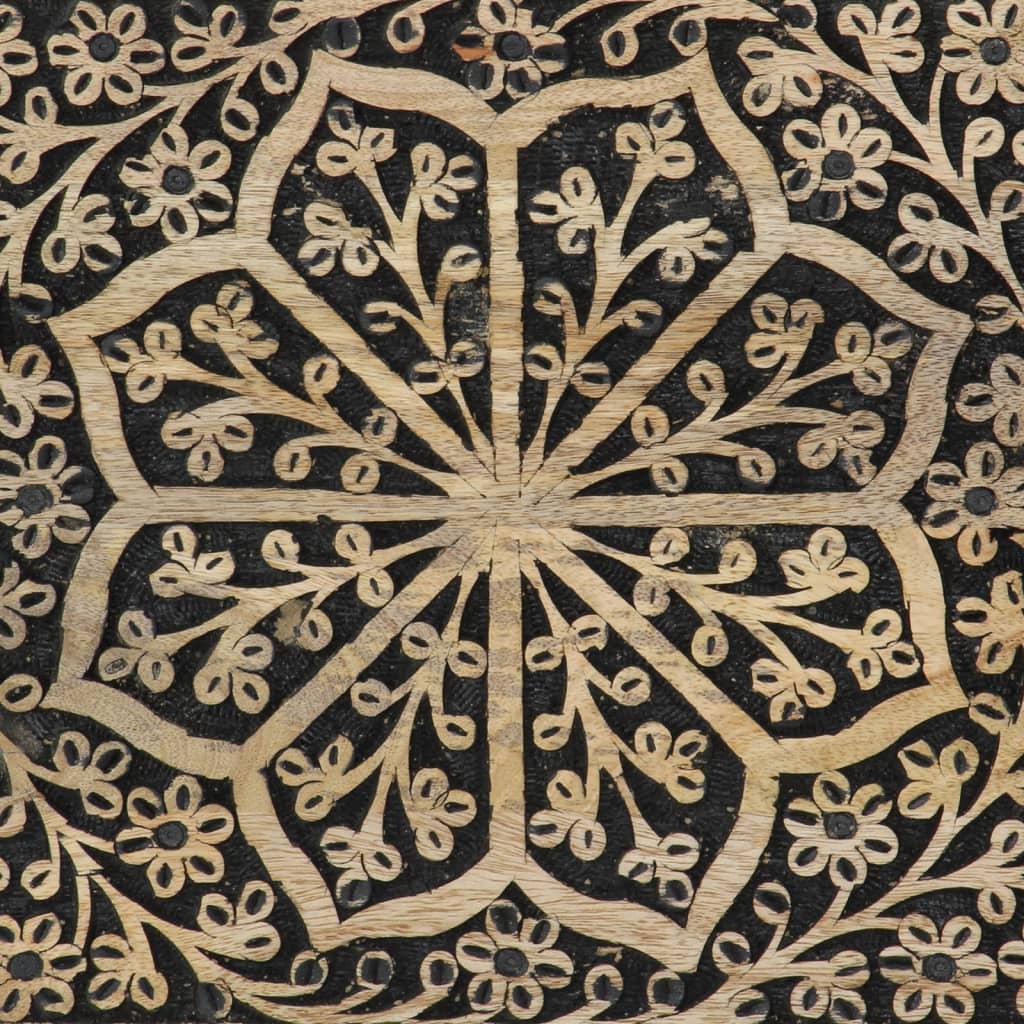 Table basse 80x50x40 cm bois de manguier massif - XIOS