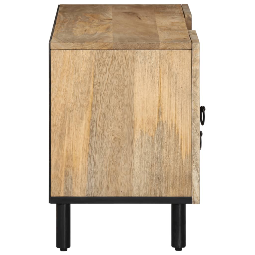 Meuble TV 105x33x46 cm Bois massif de manguier - XIOS