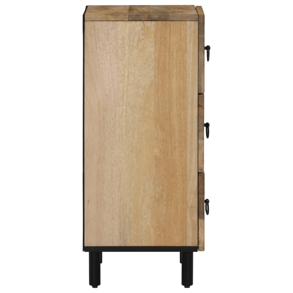 Armoire latérale 40x33x75 cm bois massif de manguier - XIOS